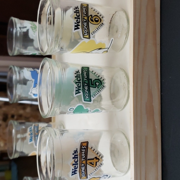 Warner Bros Welch's jelly jars collector tumblers All 12 1994 - Picture 4 of 14